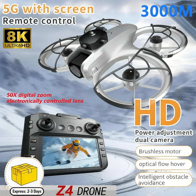 Kids Outdoor Clubhouse - Yeni MINI Z4 Drone 4K Profesyonel