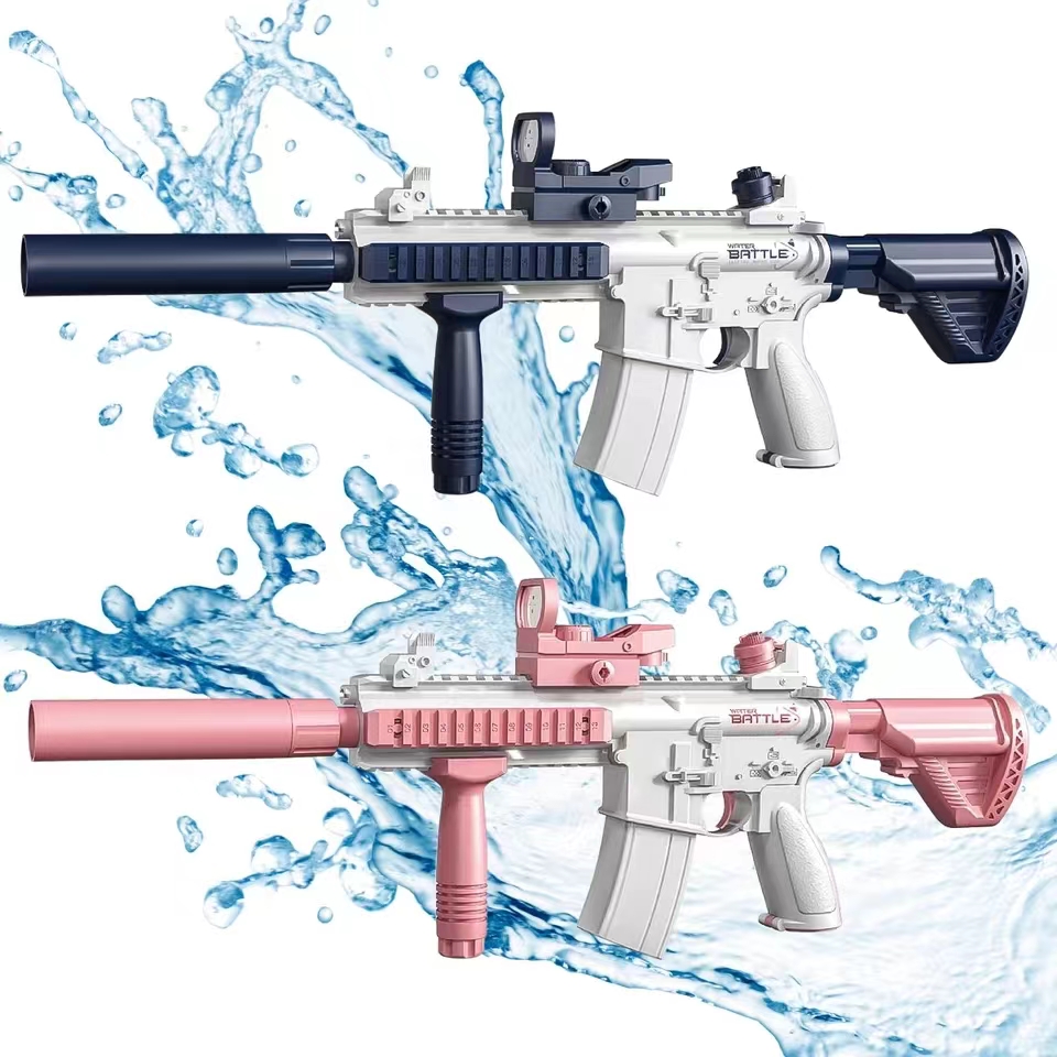 Kids Outdoor Water Play - Yetişkin M416 elektrikli su tabancası, güçlü