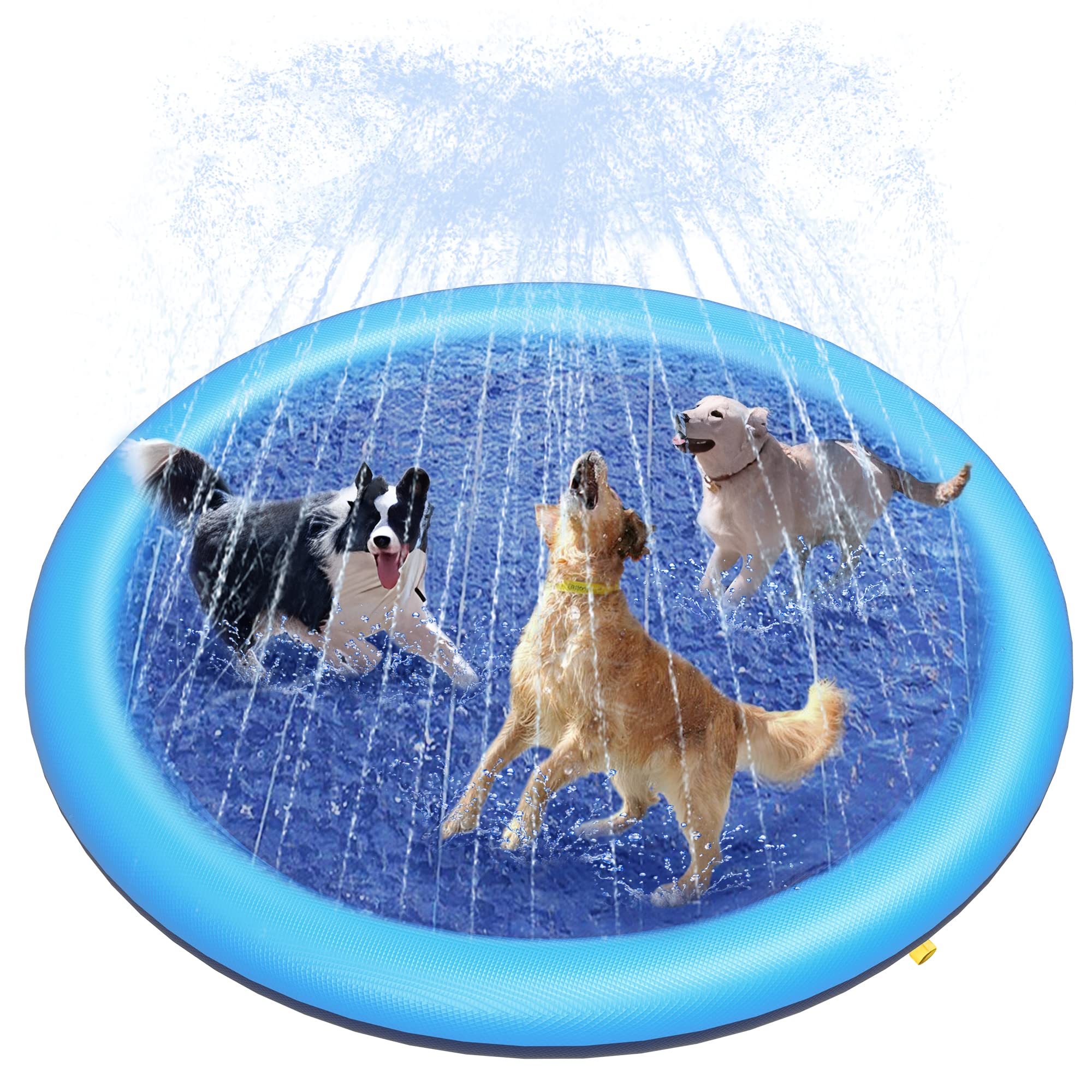 Kids Outdoor Clubhouse - Köpek Sıçrama Havuzu Kalın Yağmurlama Sistemi