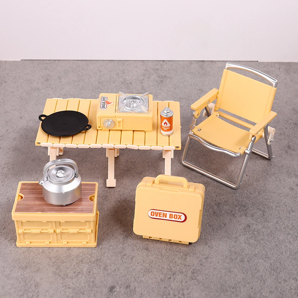 Kids Outdoor Folding Table - Mini Katlanır Sandalye ve Masa Seti