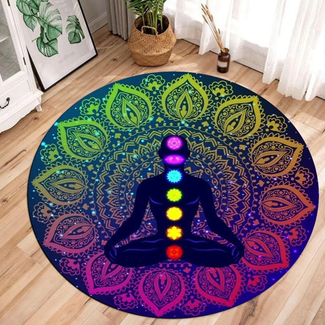 Kids Outdoor Lounge Chair - 7 Çakra Meditasyon Halısı Oturma Odası