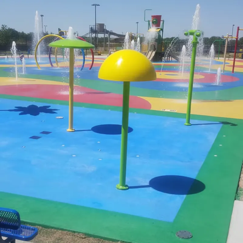 Sprinkler Splash Pad - Çocuk Su Fıskiyesi Oyuncak Açık Hava