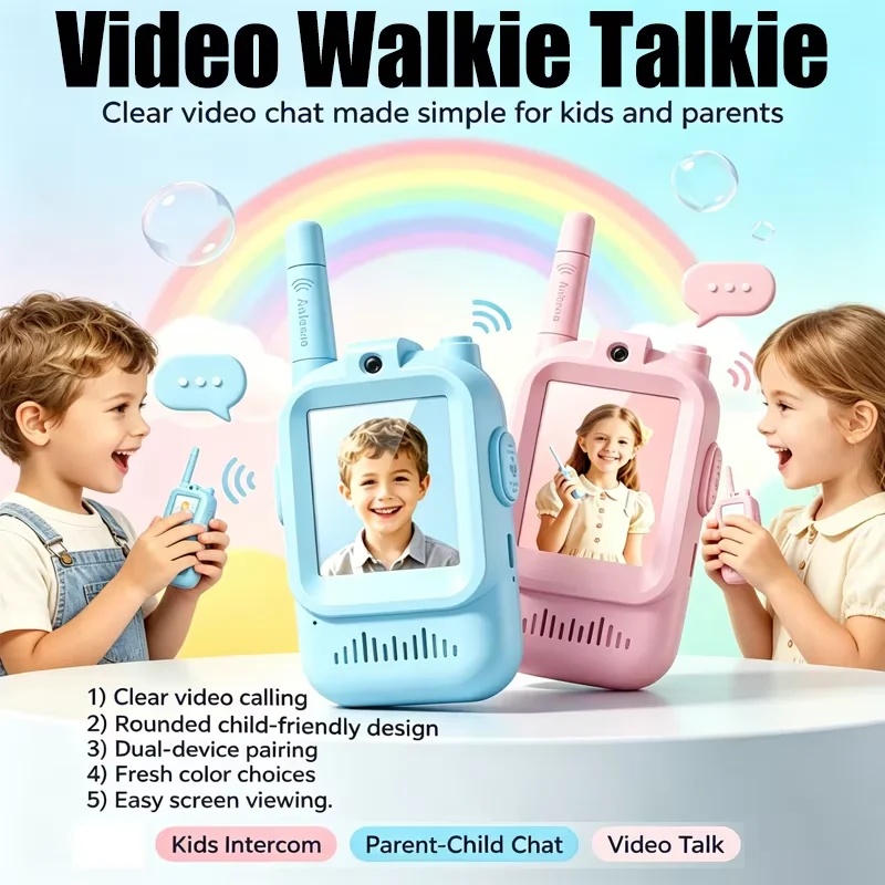 Kids Outdoor Clubhouse - YENİ Çocuklar için Video Telsizleri 2'li