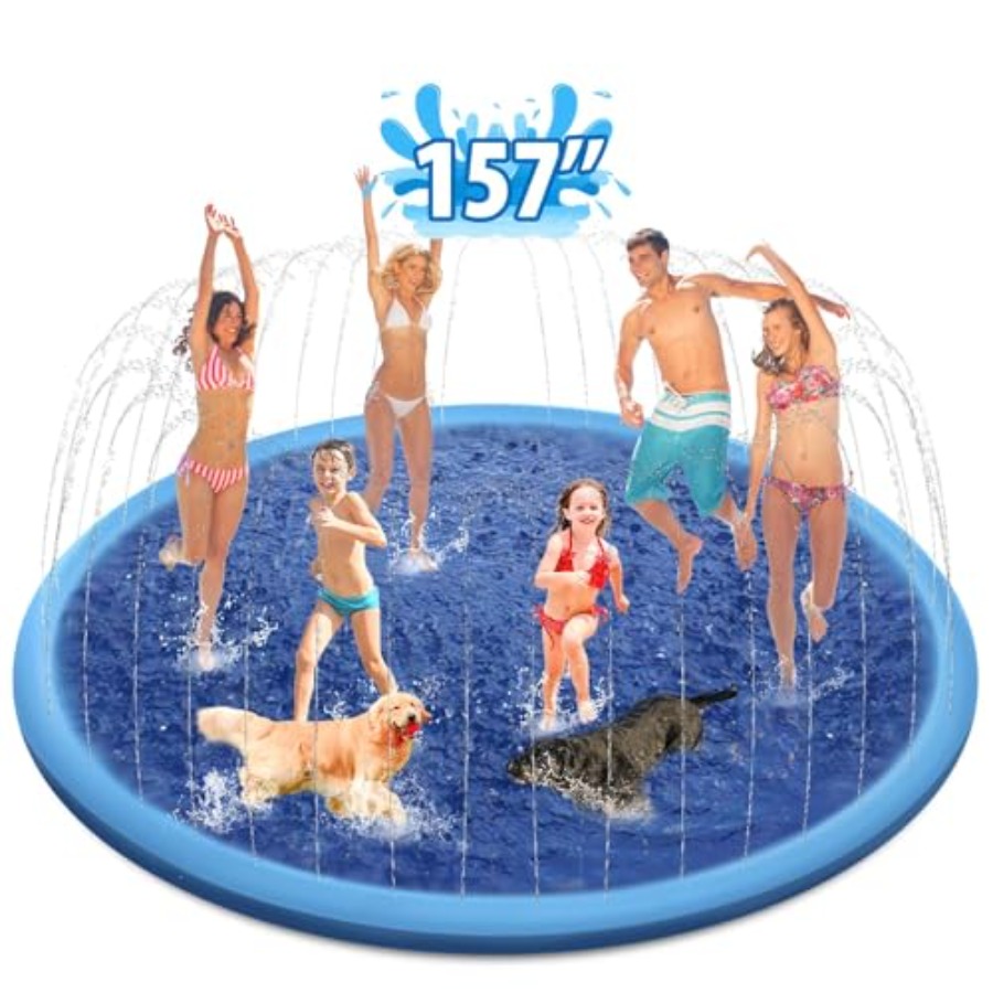 Sprinkler Splash Pad - Çocuklar ve köpekler için açık hava