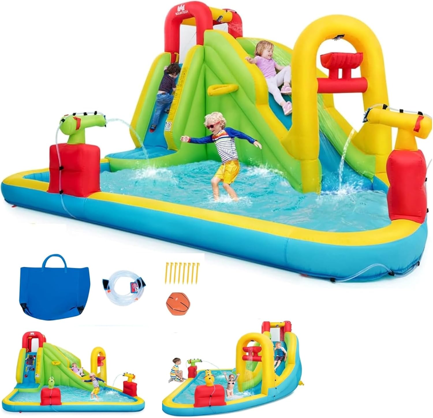 Kids Outdoor Water - Çocuklar için Mega Şişme Su Parkı
