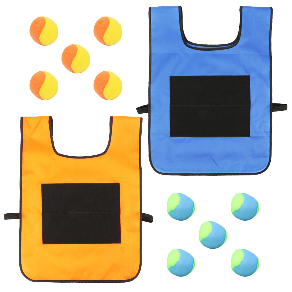 Kids Outdoor Games - 2 Set Çocuk Yapışkan Top Yeleği