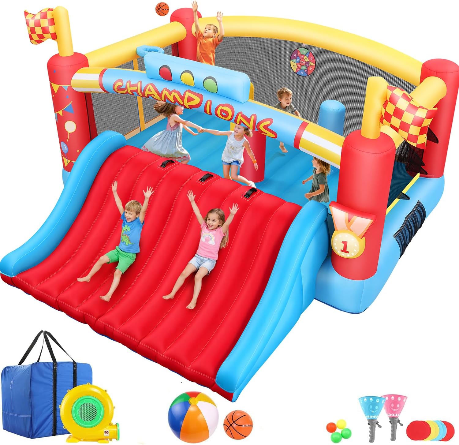 Kids Outdoor Games - Büyük Çocuklar İçin Büyük Şişme Oyun