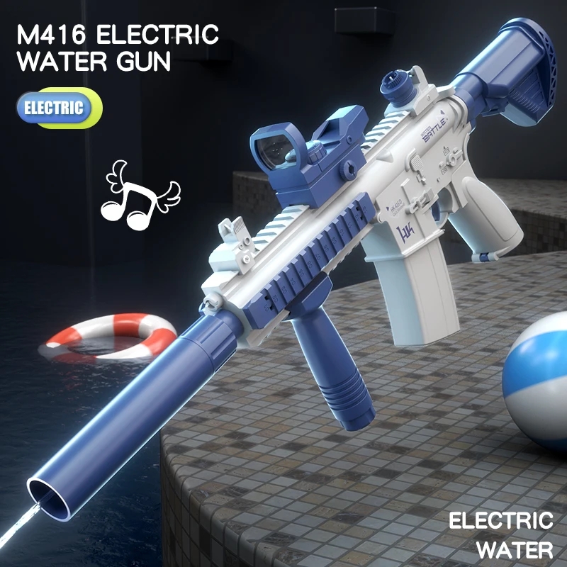 Yetişkin M416 elektrikli su ta - Kids Outdoor Water Play incelemesi ve fiyatı