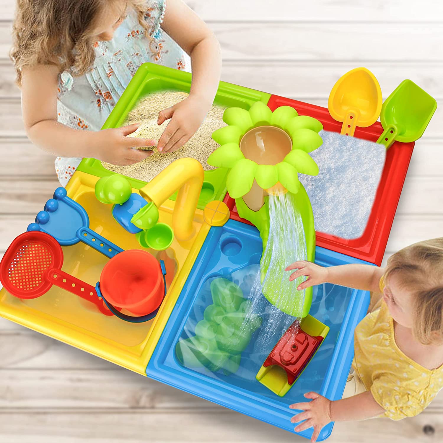 Plaj masa kum oyun oyuncaklar  - Kids Outdoor Water Play incelemesi ve fiyatı