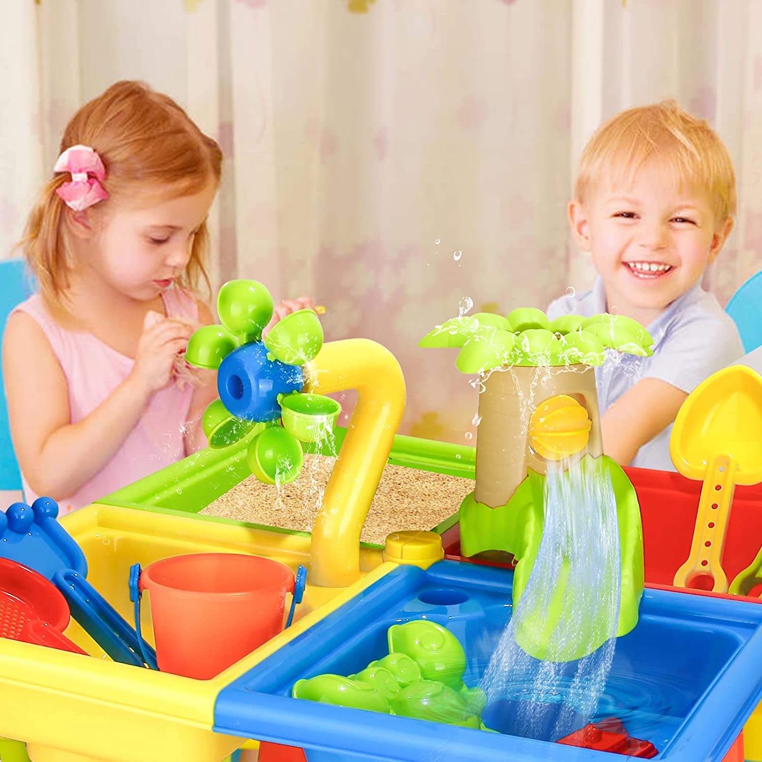 Plaj masa kum oyun oyuncaklar  - Kids Outdoor Water Play incelemesi ve fiyatı