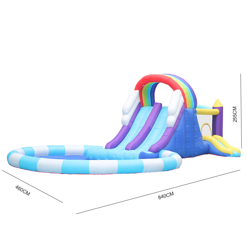 Dev Gökkuşağı Şişme Su Kaydıra - Kids Outdoor Water incelemesi ve fiyatı