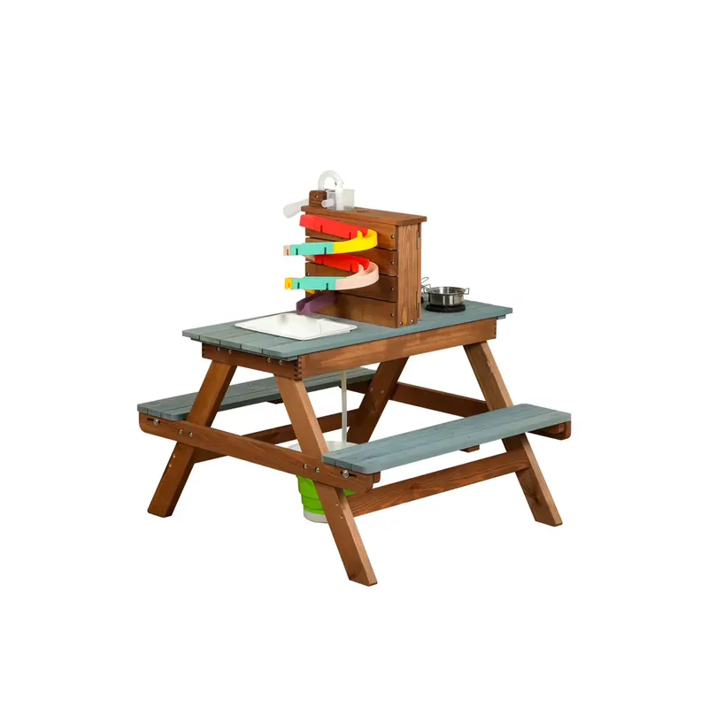 COMMIKI Ahşap Açık Hava Oyun M - Kids Outdoor Folding Table incelemesi ve fiyatı