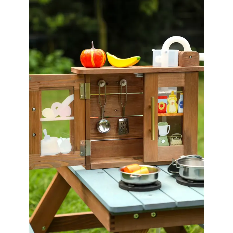COMMIKI Ahşap Açık Hava Oyun M - Kids Outdoor Folding Table incelemesi ve fiyatı