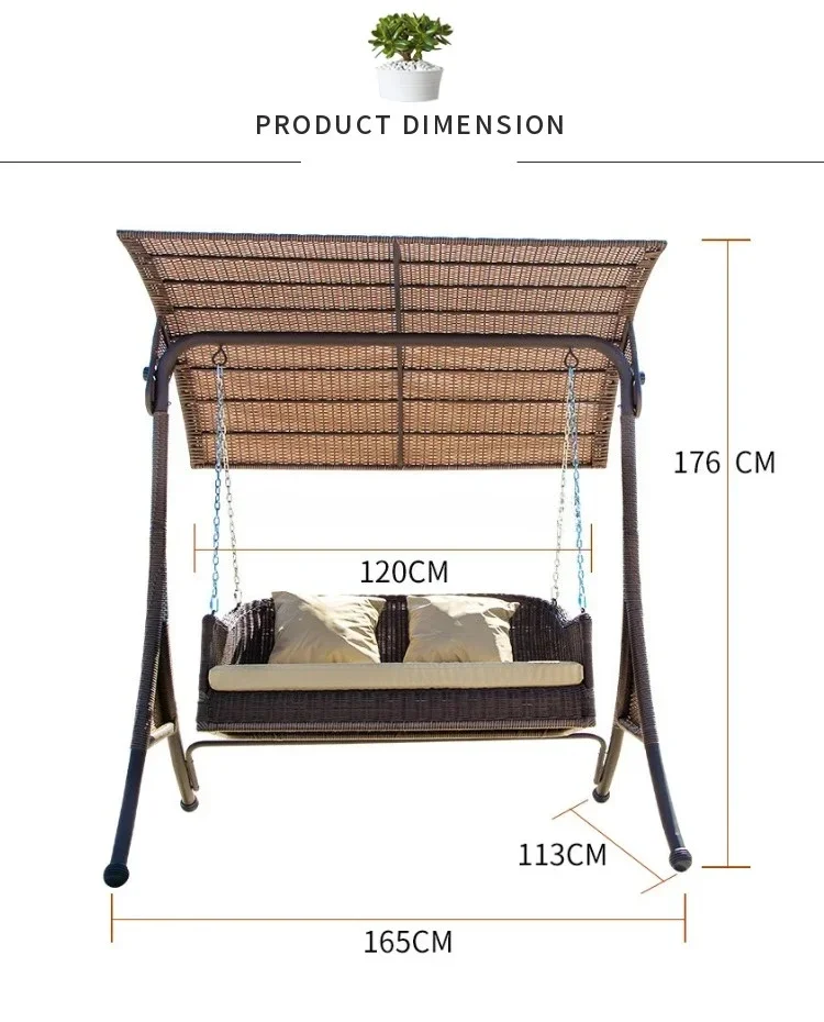 Sıcak sale2 Kişilik Bahçe Ratt - Kids Outdoor Lounge Chair incelemesi ve fiyatı