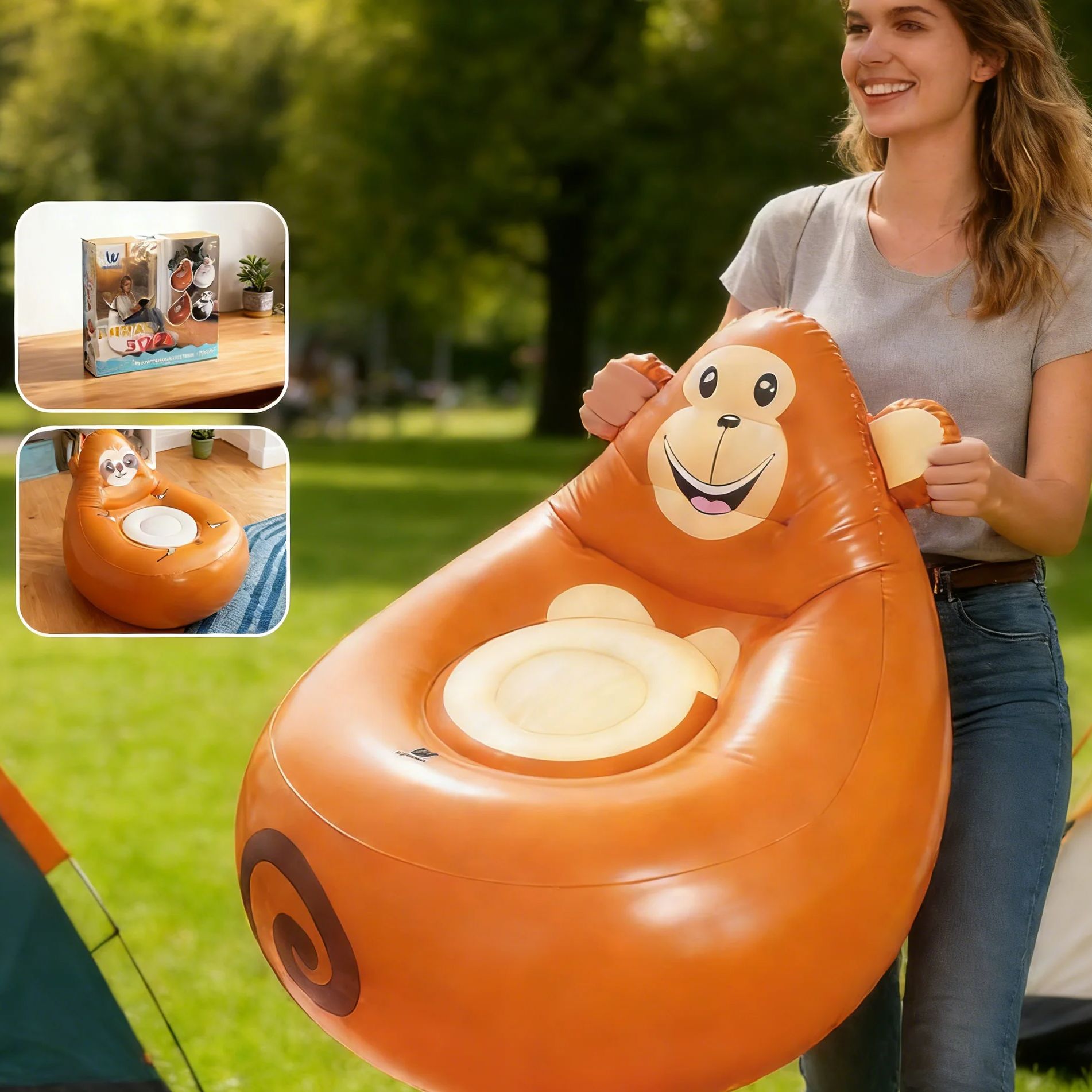 Şişme Tembel Koltuk Çocuk Kari - Kids Outdoor Lounge Chair incelemesi ve fiyatı
