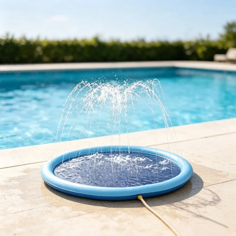 Kalınlaştırılmış Kaymaz Su Ped - Sprinkler Splash Pad incelemesi ve fiyatı
