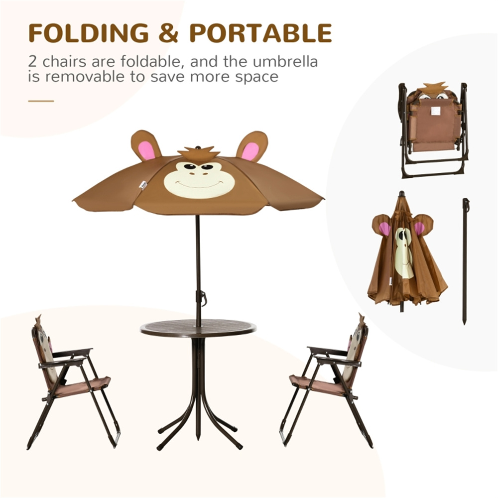 Sevimli Maymun Çocuklar İçin V - Kids Outdoor Umbrella Chair incelemesi ve fiyatı