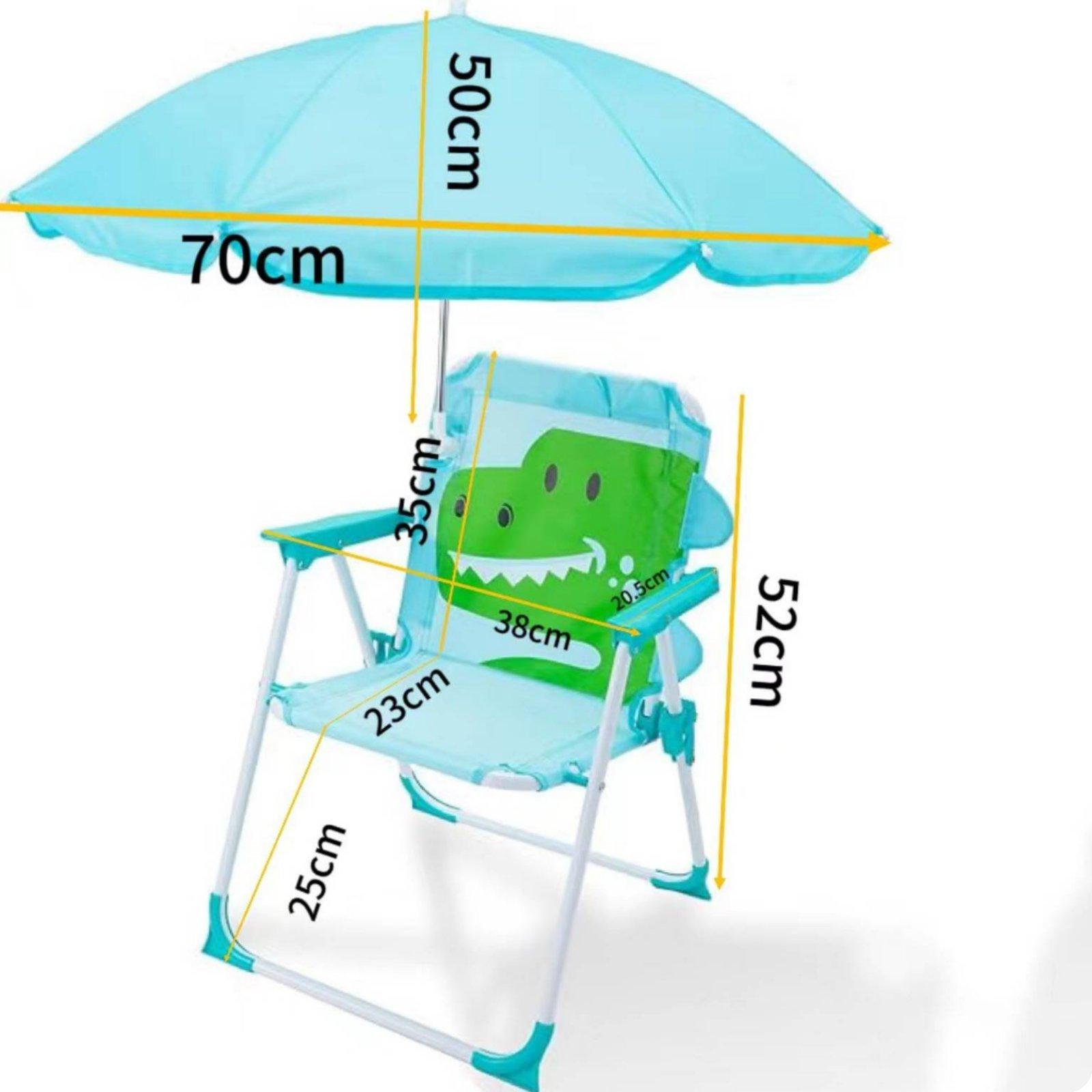 Çocuk Plaj Sandalyesi, Şemsiye - Kids Outdoor Umbrella Chair incelemesi ve fiyatı