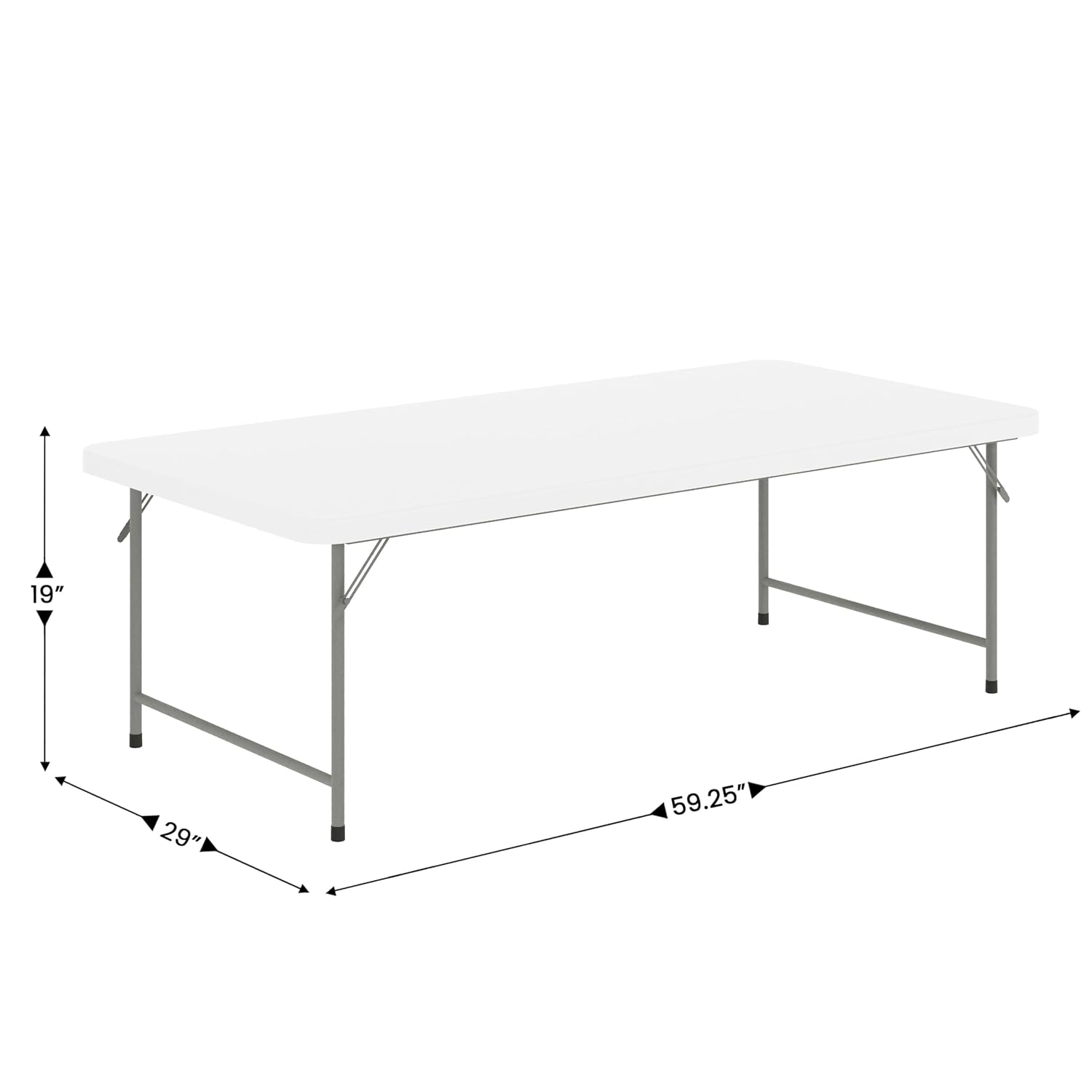 Çocuklar için 4.93ft Plastik K - Kids Outdoor Folding Table incelemesi ve fiyatı