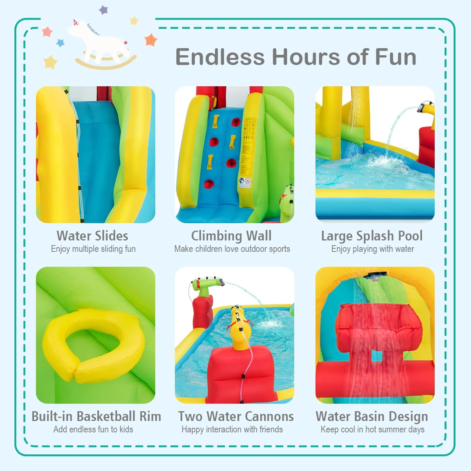 Çocuklar için Mega Şişme Su Pa - Kids Outdoor Water incelemesi ve fiyatı