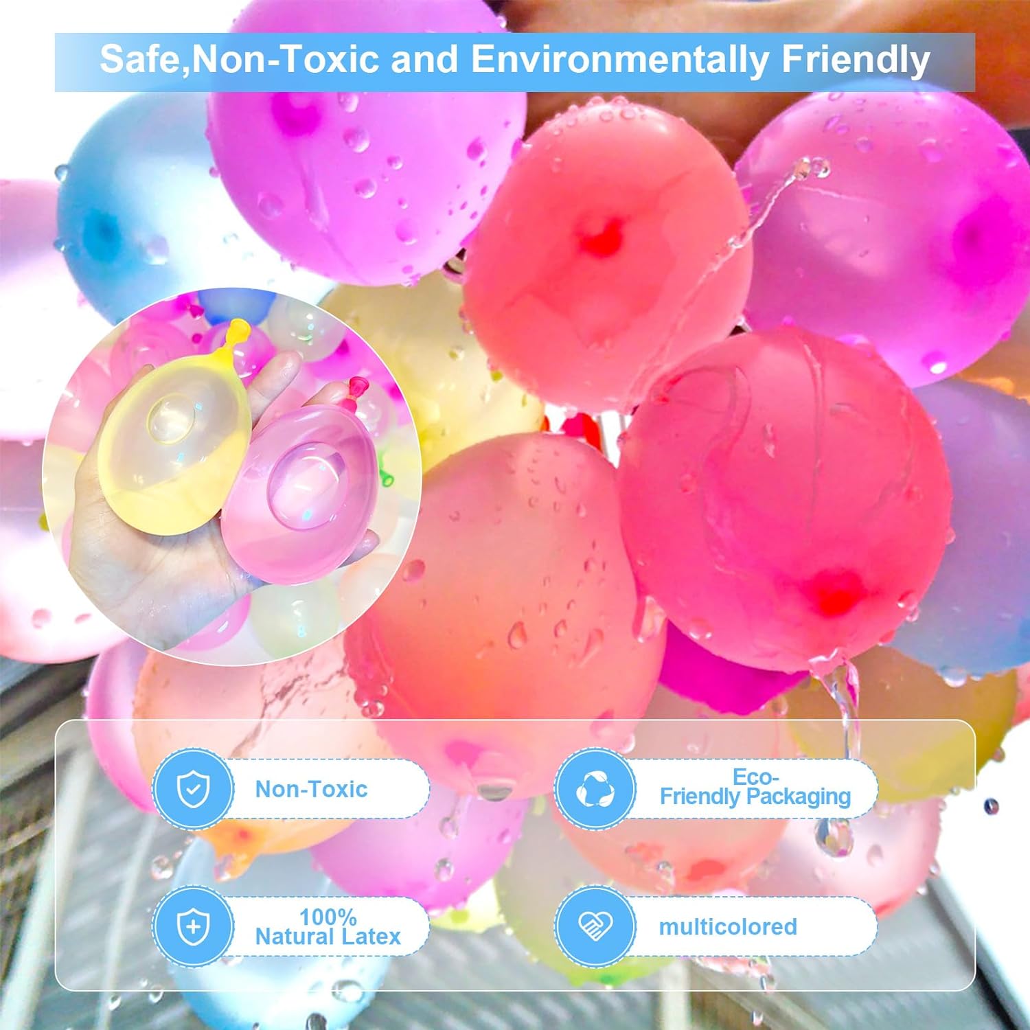 Su Balonları, Hızlı Doldurulan - Kids Outdoor Water Play incelemesi ve fiyatı