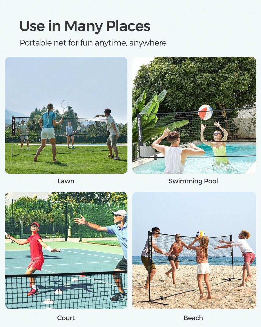 Badminton Filesi, Yüksekliği A - Kids Outdoor Volleyball incelemesi ve fiyatı