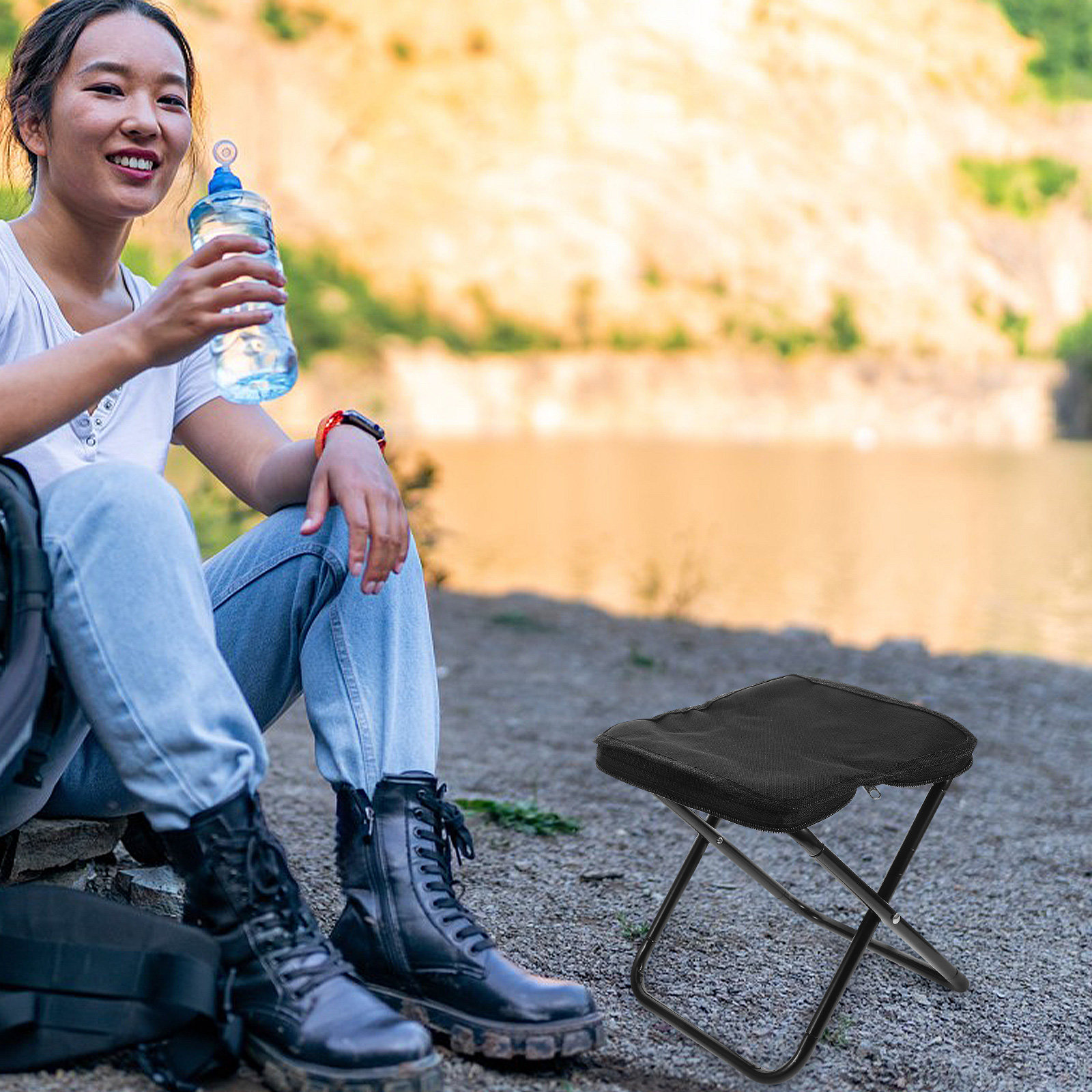 Taşınabilir Hafif Katlanır Min - Kids Outdoor Folding Chair incelemesi ve fiyatı